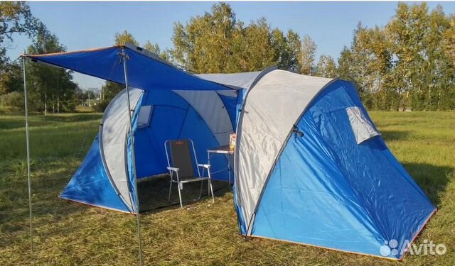 Палатка 4х местная Lanyu 1699. Новая