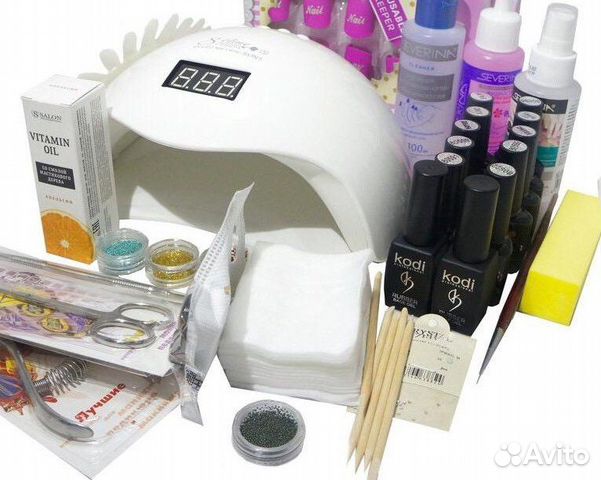 Набор для маникюра, шеллак