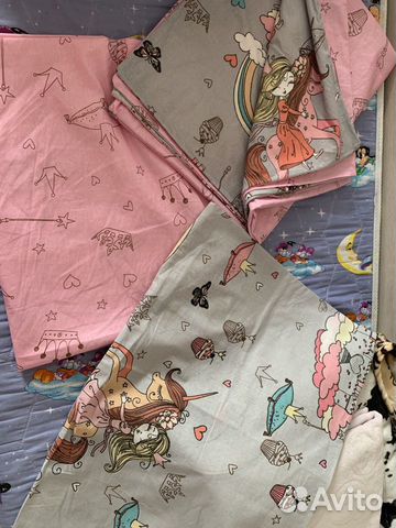 Детское постельное белье новое