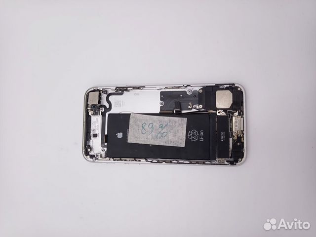 Корпус iPhone 7 серебристый оригинал снятый с разб