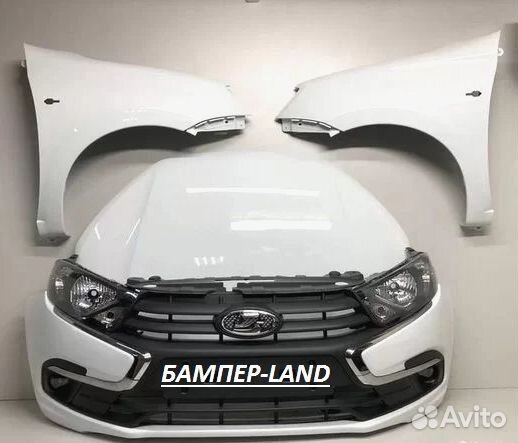 Фара Бампер Капот Крыло Лада Гранта в Цвет 2011-22