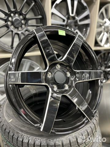 Shogun r17 5*112 чёрный глянец вогнутые