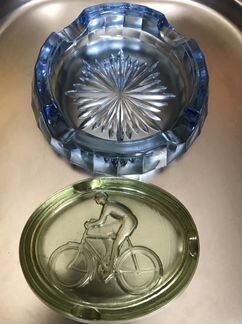 Пепельница стекло винтаж