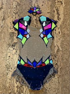 Купальник гимнастический для выступлений