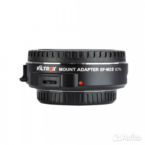 Переходное кольцо viltrox c EOS на Micro 4/3, чип