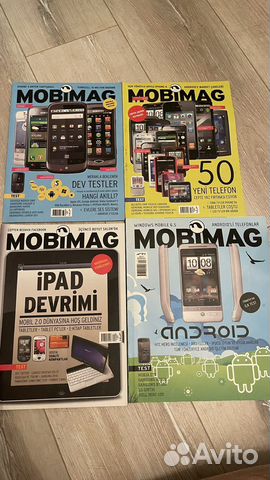 Журналы Mobimag 2009-2010 (турецкий)