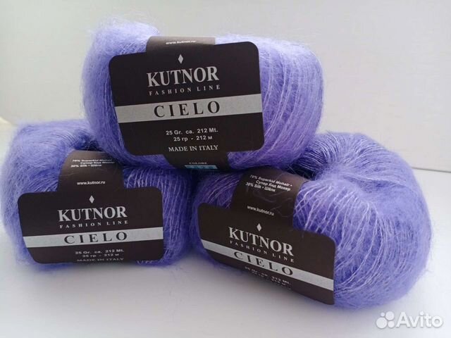 Мохер на шелке Kutnor cielo