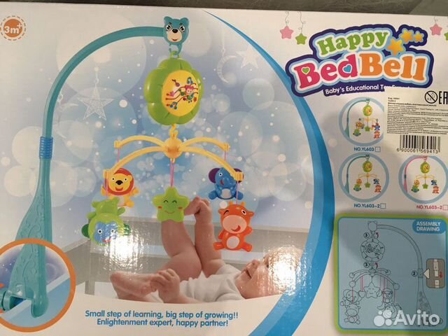 Детский мобиль в кроватку