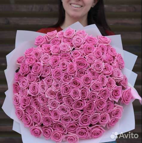 Розовые розы. 15 роз 25 роз 45 роз