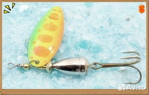 Блесна вращающаяся Condor Juke Accoustic цв. F209