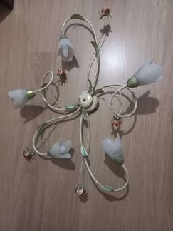 Люстра кованная