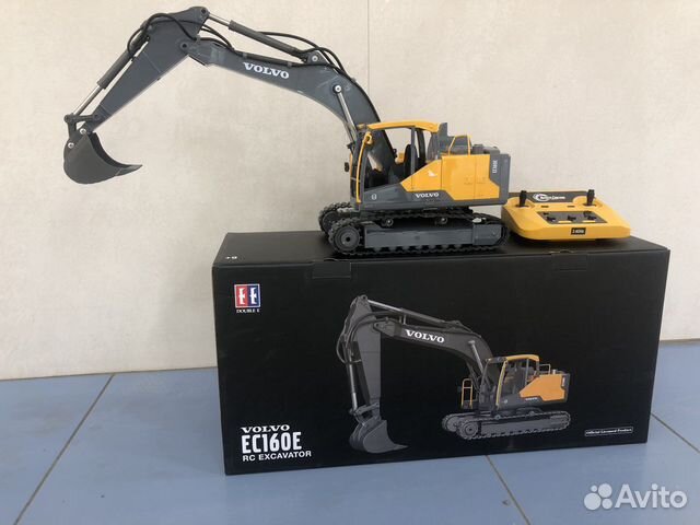 Эксковатор на радиоуправлении