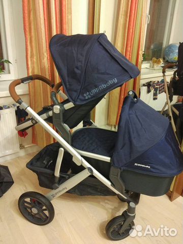 Коляска Uppababy vista 2 в 1 погодки/двойня
