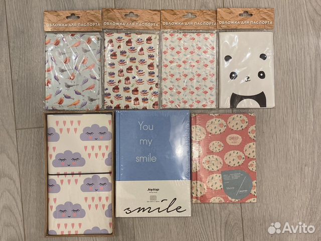 Обложки на паспорт и блокноты