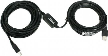 Кабель USB 2.0 активный Viewcon VV013 10 метров