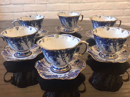 Чайная пара гжель, лфз