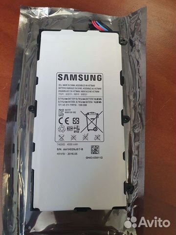 Аккумулятор Samsung SM-T210/T211 Galaxy Tab 3 ориг