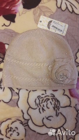 Шапочка из ангорки