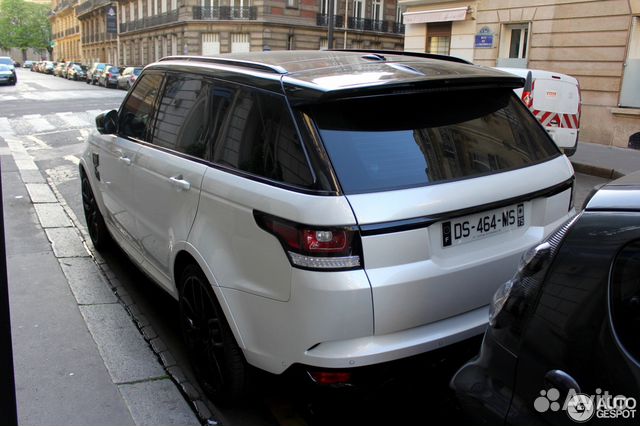 Рейлинги Черные - Blakc Range Rover Sport 14+