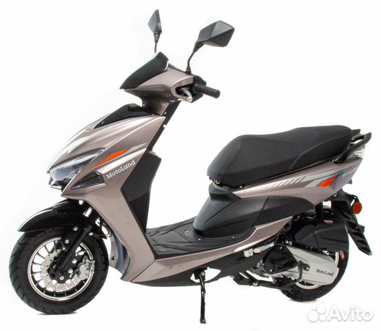 Скутер Motoland FC 150 (WY150) серый (2022г.)