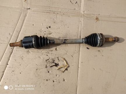 Привод левый Toyota Corolla E150 1zrfe 06-12г