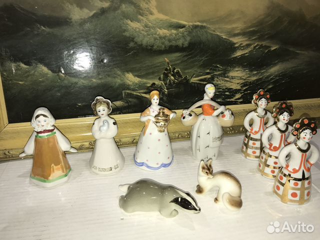 Фарфоровые Статуэтки СССР