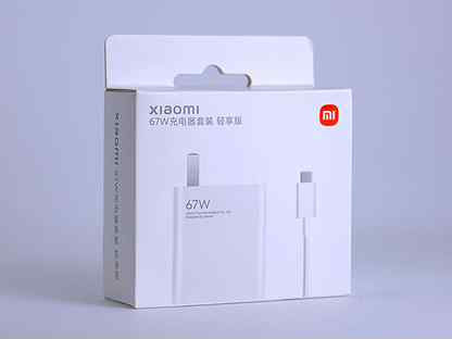 Зарядное устройство Xiaomi 67W новое