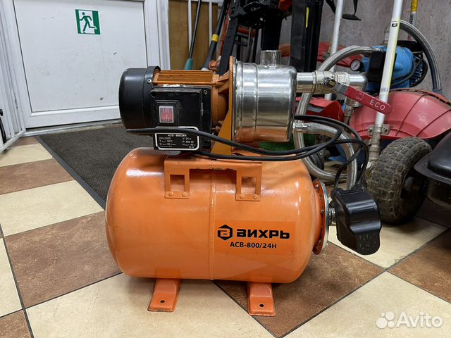 насосная станция вихрь acb 800 24h
