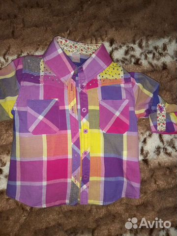 Рубашка Gloria Jean's для девочки р.104 (3-4 года)