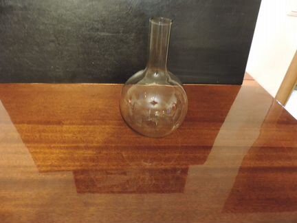 Колба плоскодонная,термостойкое стекло,1000 мл