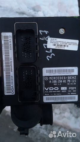 Блок управл двигателем (эбу) мерседес w168