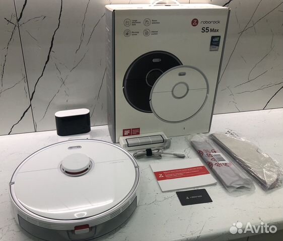 Робот-пылесос xiaomi roborock s5 max белый