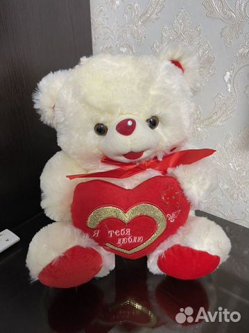 Плюшевый медведь музыкальный