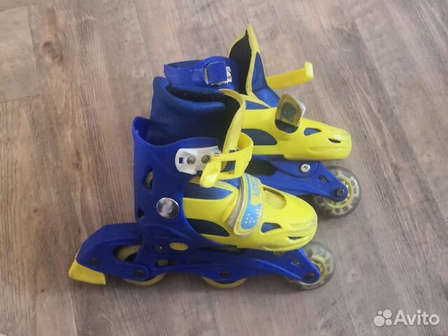 Роликовые коньки детские раздвижные