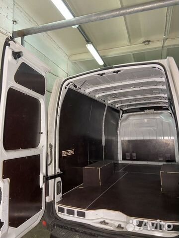 Обшивка кузова фанерой Рено Мастер L3H2