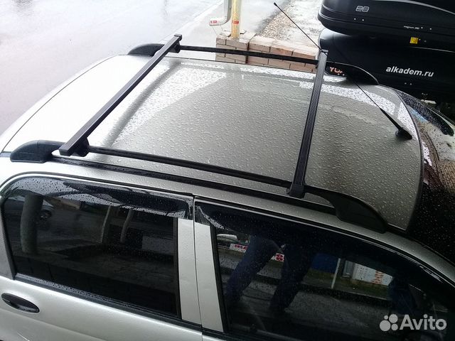 Багажник на рейлинги Крепыш