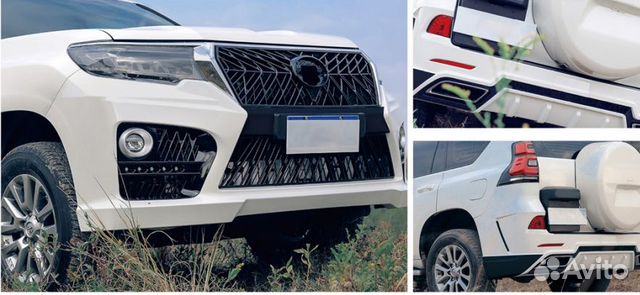 Обвес elford на Toyota Land Cruiser Prado 2010-201