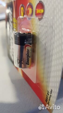 Литиевая батарейка Energizer CR-2
