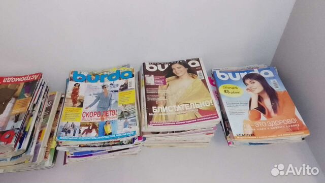 Журналы бурда старые и новые