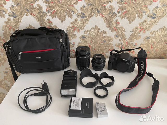 Зеркальный фотоаппарат Body Canon 700d