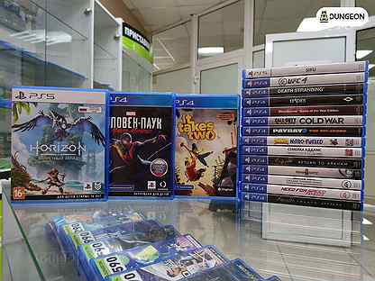 Продажа и обмен игр на PlayStation 4/5