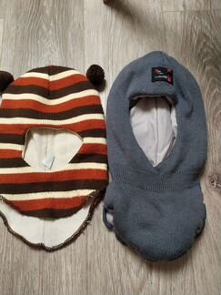 Шапки,шлем,манишка осень-зима от 2 до 6 лет