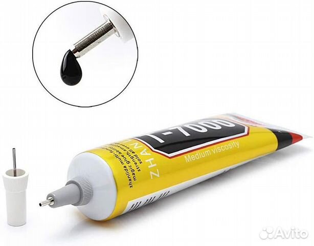 Клей T-7000 Черный для прик. рамки 15/50мл Опт/Роз