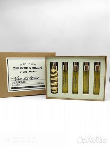 Zelinski rozen Vanilla blend 5*12 ml набор