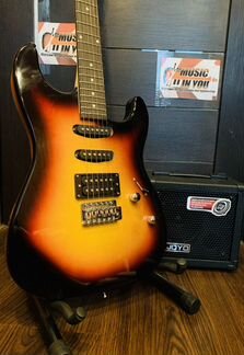 Электрогитара + цифровой комбоусилитель