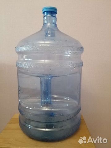 Бутыль 19 литров с ручкой и крышкой для воды