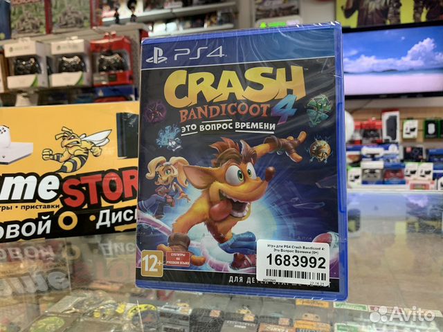 Crash Bandicoot 4 PS4 Новый