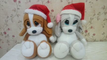 Пара мягких милых собачек Дисней Почта