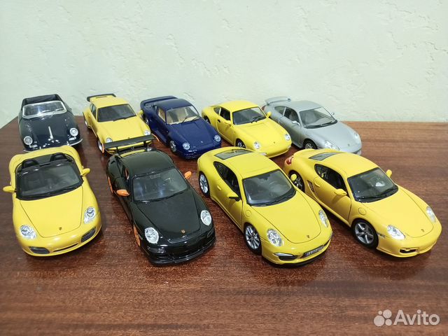 Модели Porsche, 1:24