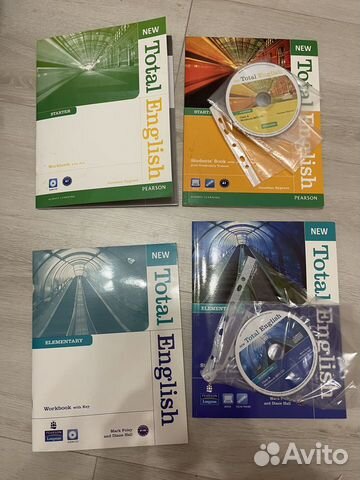 Учебник тетрадь английского. Total english